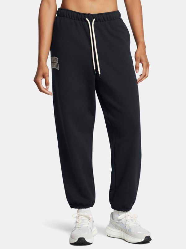 Under Armour Under Armour UA Icon HWT Terry OS Hlače crna