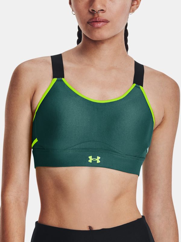 Under Armour Under Armour UA Infinity Crossover High Sportski Grudnjak zelena