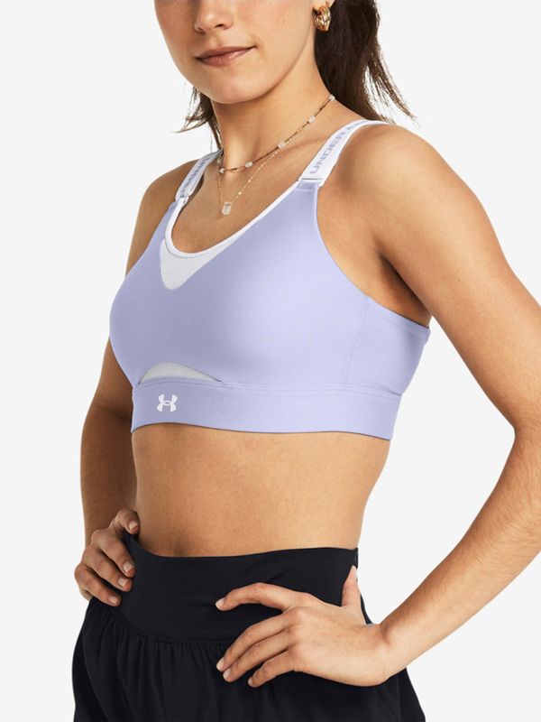 Under Armour Under Armour UA Infinity High 2.0 Sportski Grudnjak ljubičasta