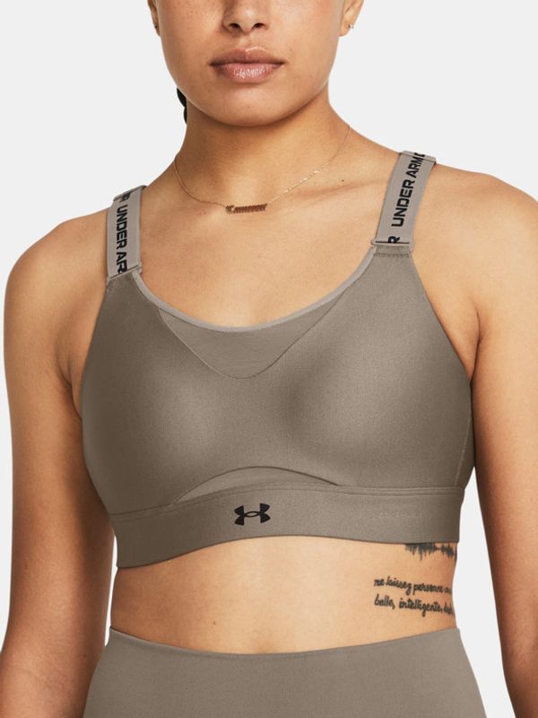 Under Armour Under Armour UA Infinity High 2.0 Sportski Grudnjak smeđa