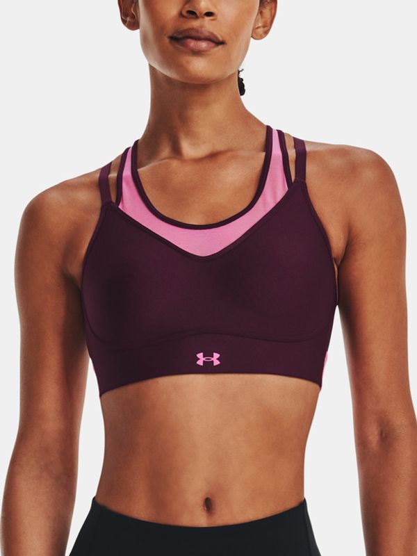 Under Armour Under Armour UA Infinity Mesh Low-PPL Sportski Grudnjak ljubičasta