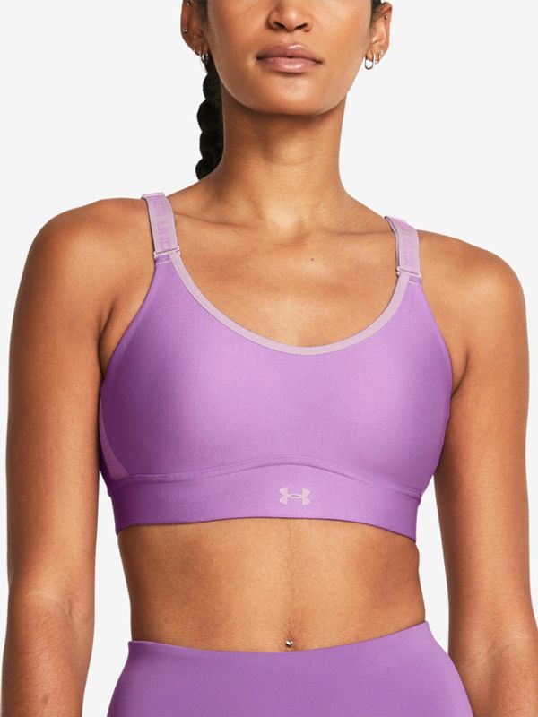 Under Armour Under Armour UA Infinity Mid 2.0 Sportski Grudnjak ljubičasta