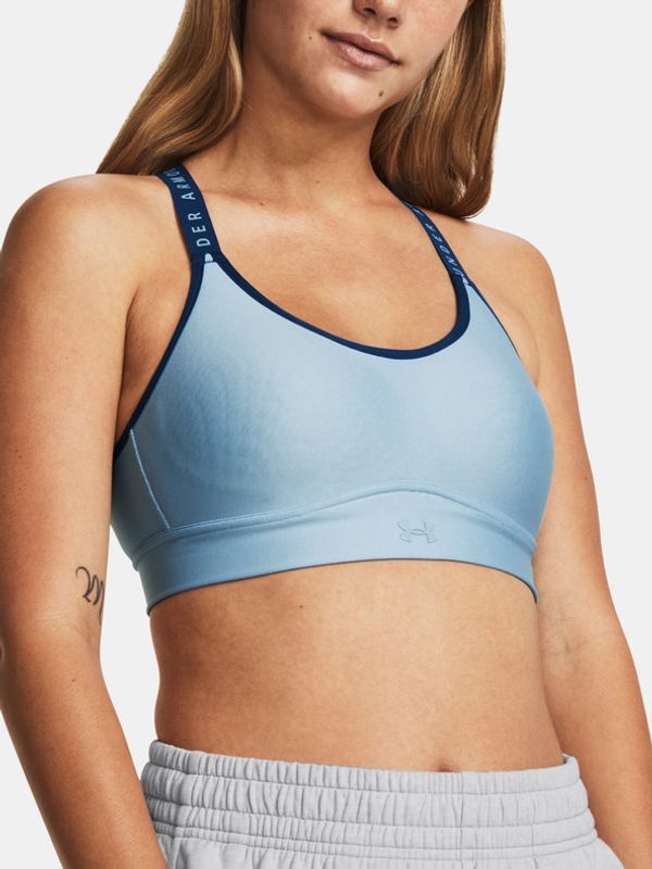 Under Armour Under Armour UA Infinity Mid Covered Sportski Grudnjak plava