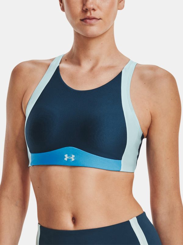 Under Armour Under Armour UA Infinity Mid High Neck Shine Sportski Grudnjak plava