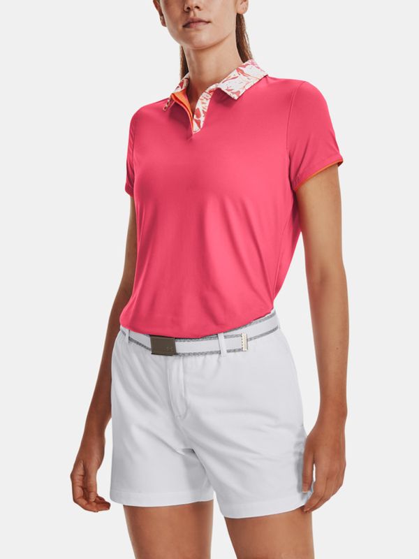Under Armour Under Armour UA Iso-Chill SS Polo majica ružičasta