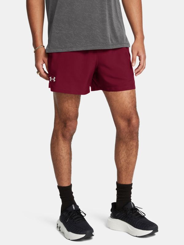 Under Armour Under Armour UA Launch 5'' Kratke hlače crvena