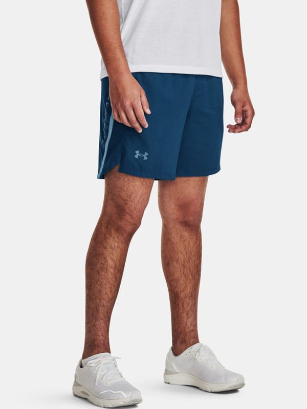 Under Armour Under Armour UA Launch 7'' Graphic Kratke hlače plava