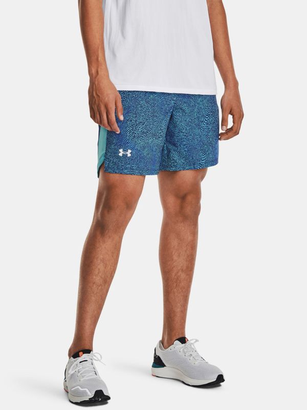 Under Armour Under Armour UA Launch 7'' Printed Kratke hlače plava