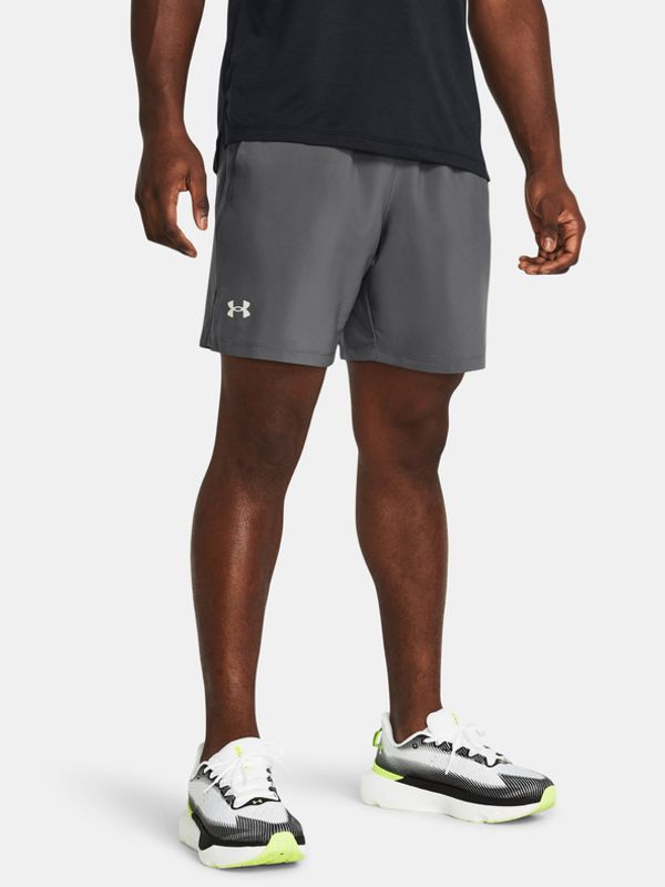 Under Armour Under Armour UA Launch 7'' Unlined Kratke hlače siva