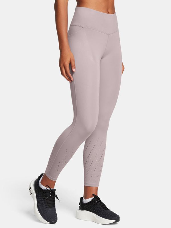 Under Armour Under Armour UA Launch Elite Ankle Tights Tajice siva