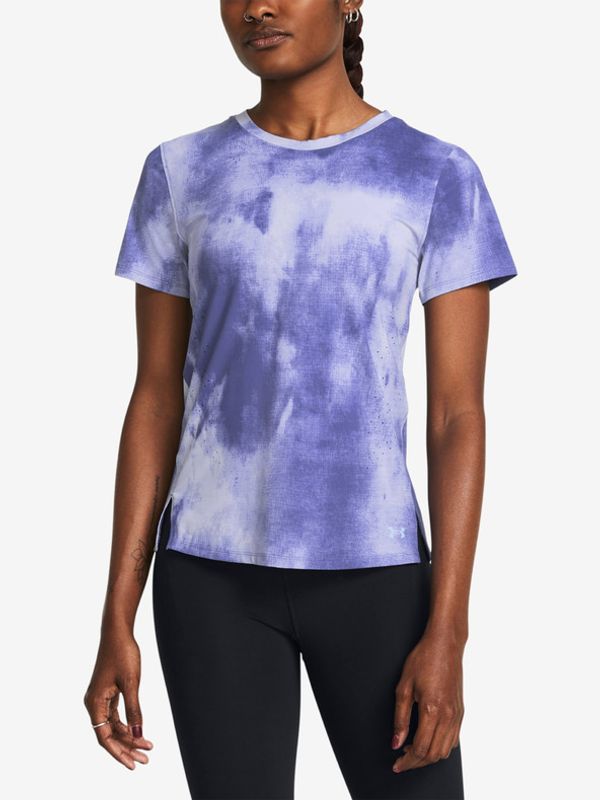 Under Armour Under Armour UA Launch Elite Printed SS Majica ljubičasta