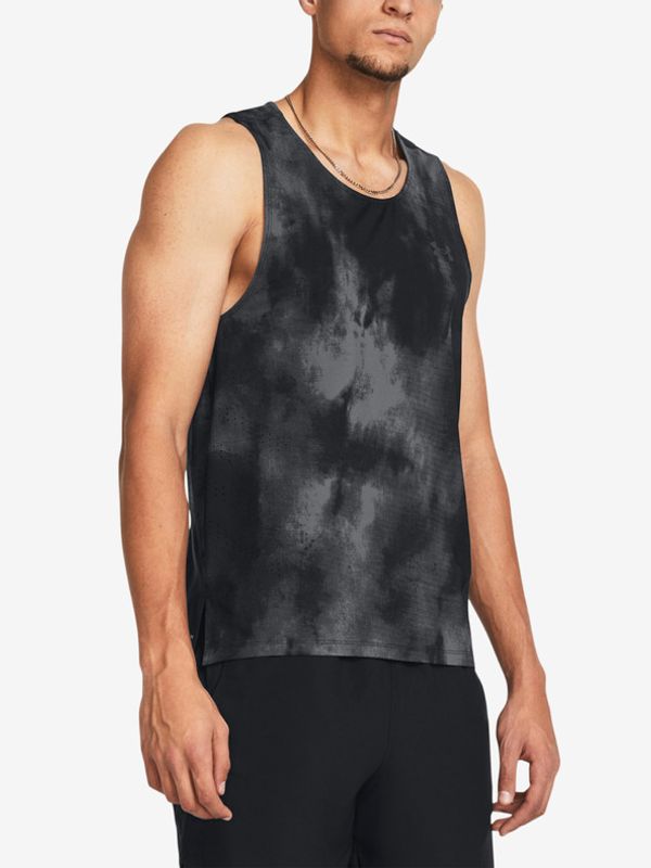 Under Armour Under Armour UA Launch Elite Prt Singlet Majica bez rukava crna