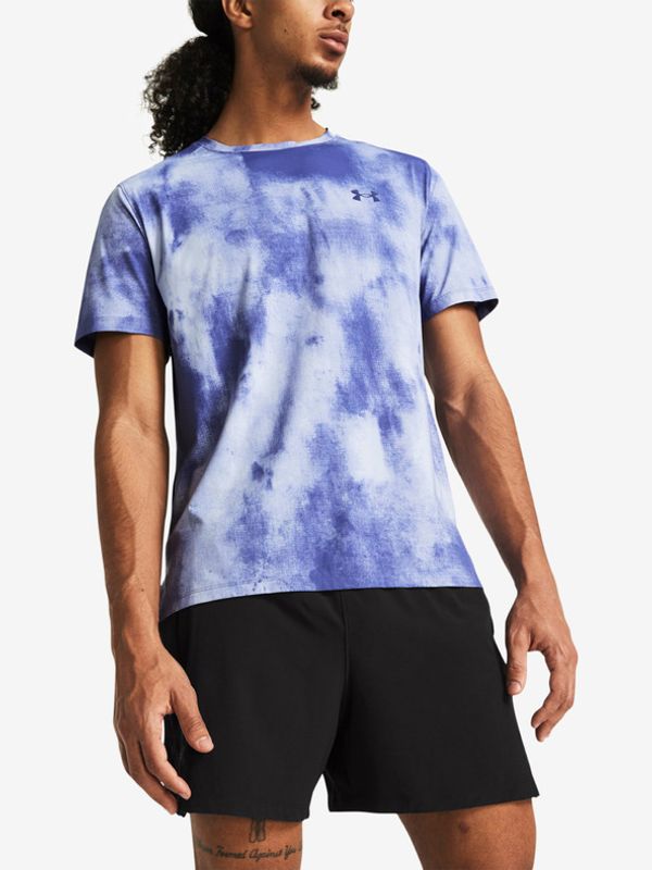 Under Armour Under Armour UA Launch Elite Wash SS Majica ljubičasta