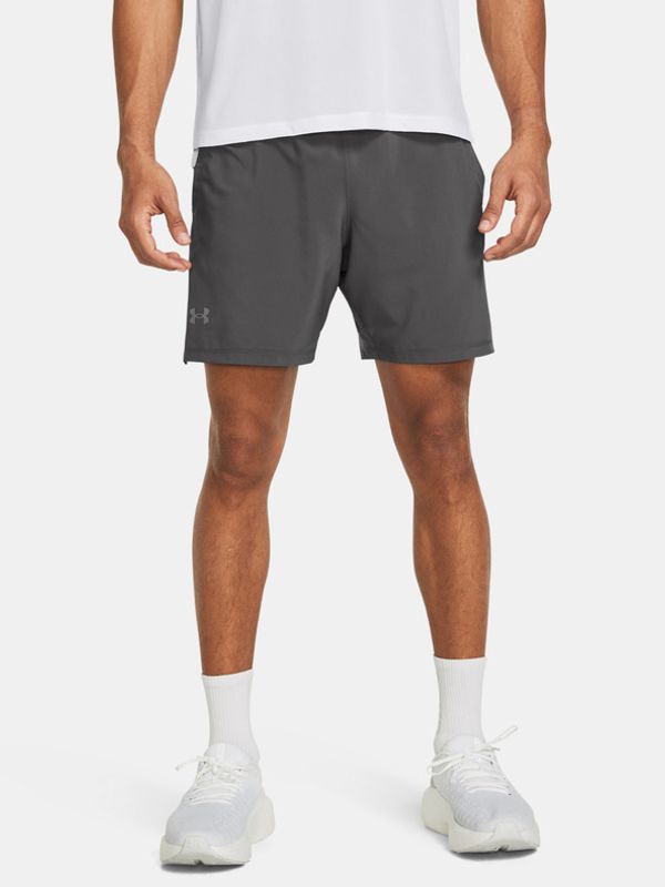 Under Armour Under Armour UA Launch Pro 2n1 7'' Kratke hlače siva