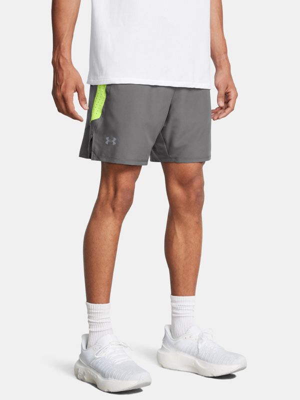 Under Armour Under Armour UA Launch Pro 2n1 7'' Kratke hlače siva