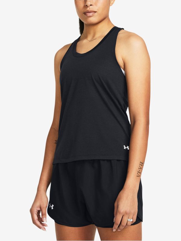Under Armour Under Armour UA Launch Singlet Majica bez rukava crna