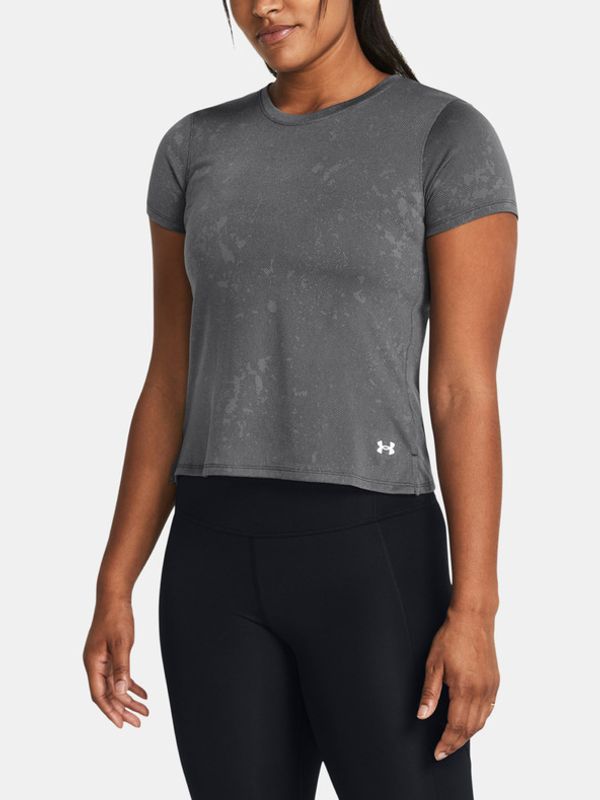 Under Armour Under Armour UA Launch Splatter SS Majica siva