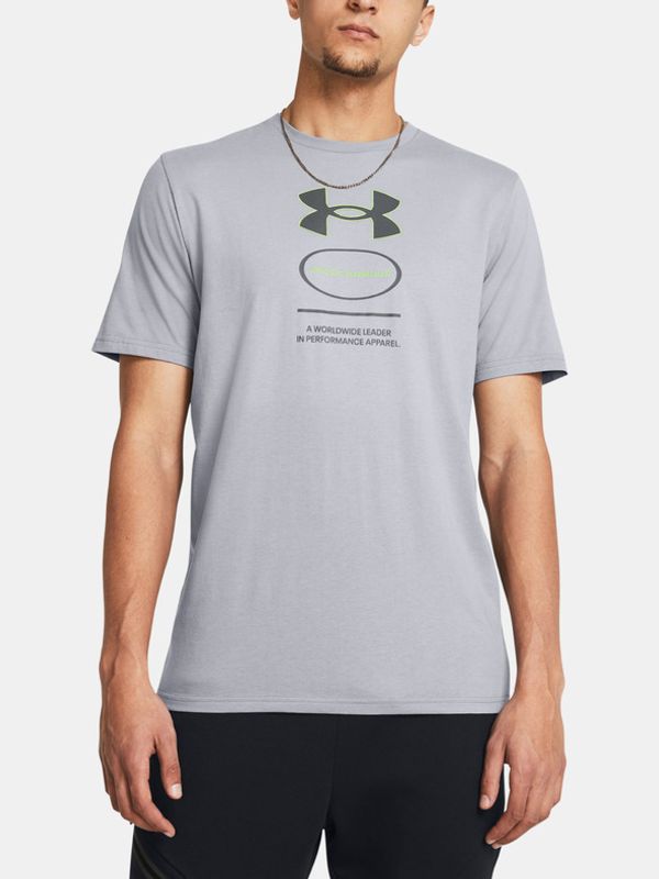 Under Armour Under Armour UA M Branded Gel Stack SS Majica siva