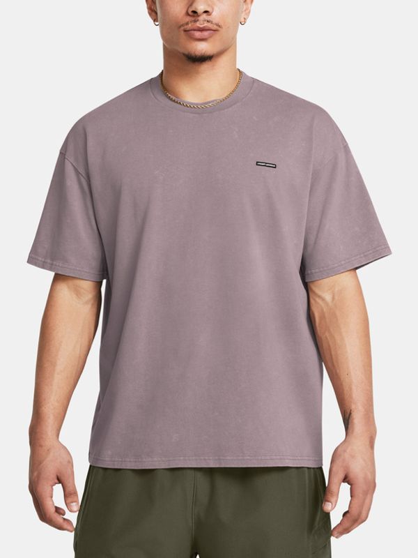 Under Armour Under Armour UA M Hvyweight OS Logo Wash SS Majica siva