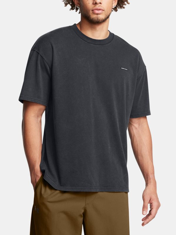 Under Armour Under Armour UA M HW OS Logo Wash SS Majica crna