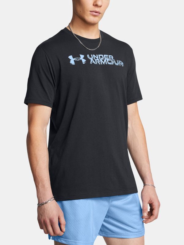 Under Armour Under Armour UA M Sliced Wordmark 60/40S SS Majica crna