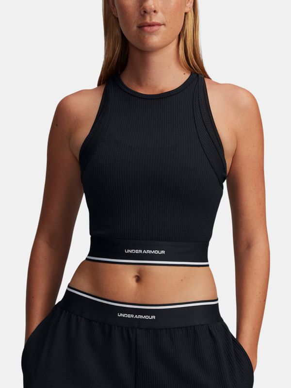 Under Armour Under Armour UA Meridian Rib Branded Majica bez rukava crna