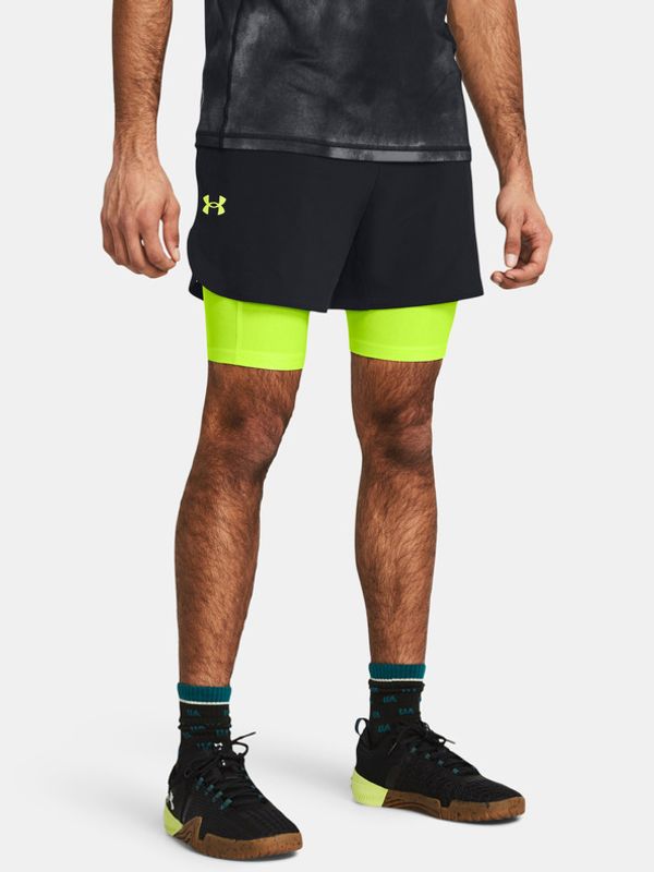 Under Armour Under Armour UA Peak Woven 2in1 Kratke hlače crna