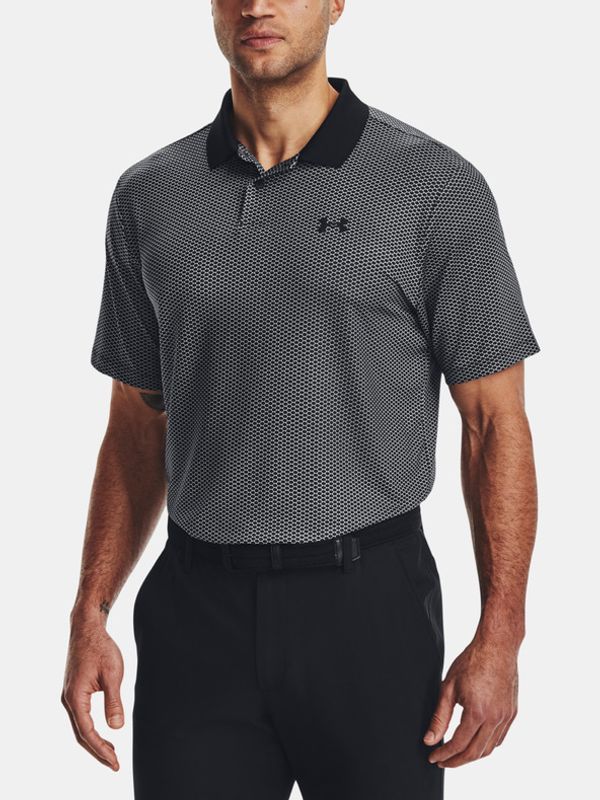 Under Armour Under Armour UA Perf 3.0 Printed Polo majica crna
