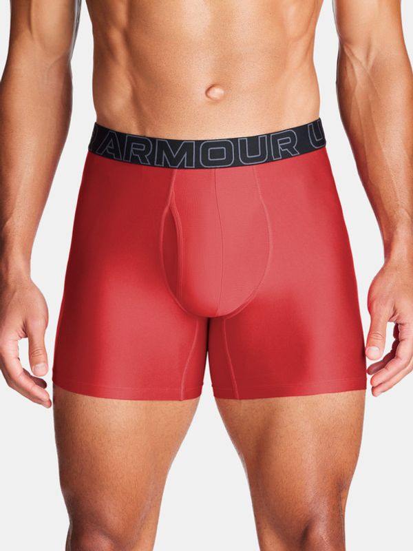 Under Armour Under Armour UA Performance Tech 6in 3-pack Bokserice crvena