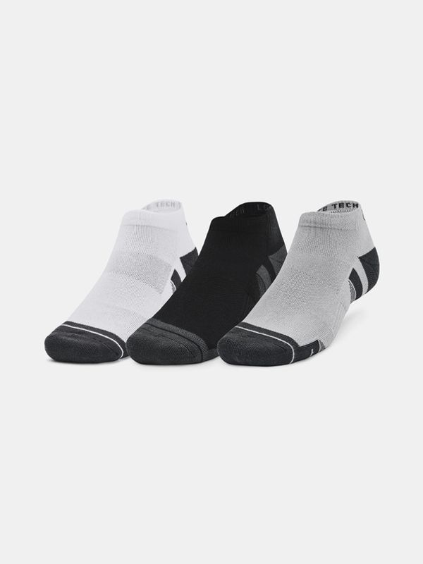 Under Armour Under Armour UA Performance Tech Low 3-pack Čarape siva