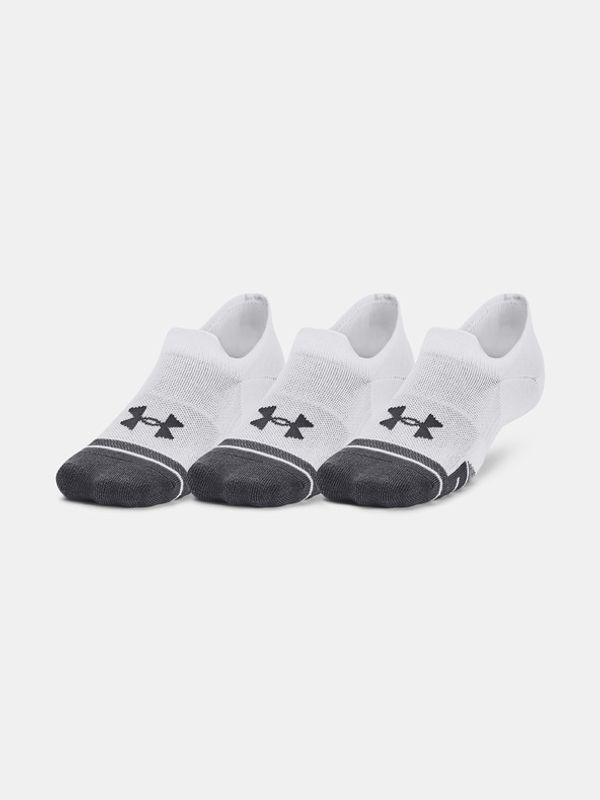 Under Armour Under Armour UA Performance Tech Ult 3-pack Čarape bijela
