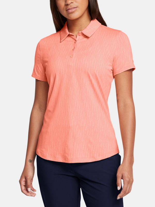 Under Armour Under Armour UA Playff 3.0 Digi Jaq Polo Majica narančasta