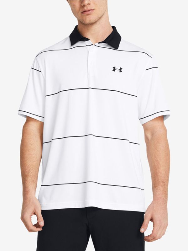 Under Armour Under Armour UA Playoff 3.0 Stripe Polo majica bijela