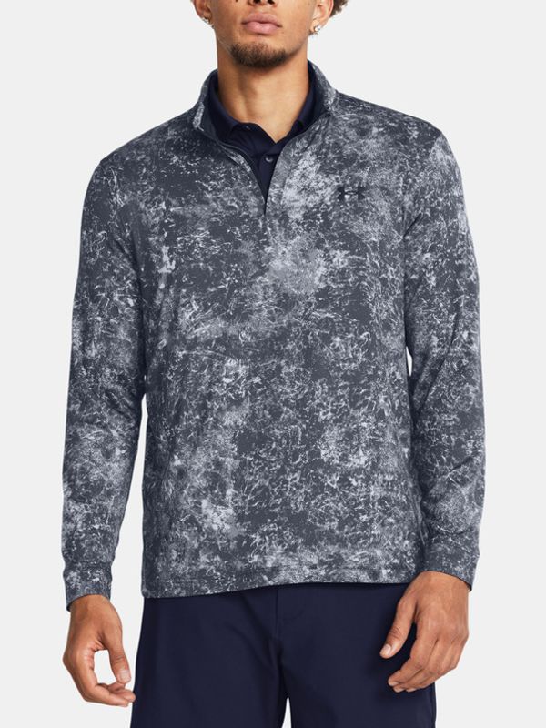 Under Armour Under Armour UA Playoff Printed 1/4 Zip Majica dugih rukava siva