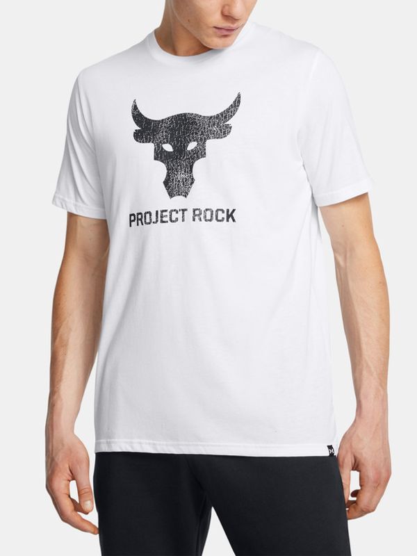 Under Armour Under Armour UA Project Rock Brahma Bull SS Majica bijela