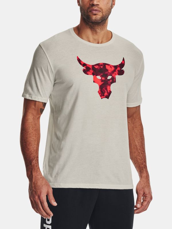 Under Armour Under Armour UA Project Rock Brahma Bull SS Majica bijela