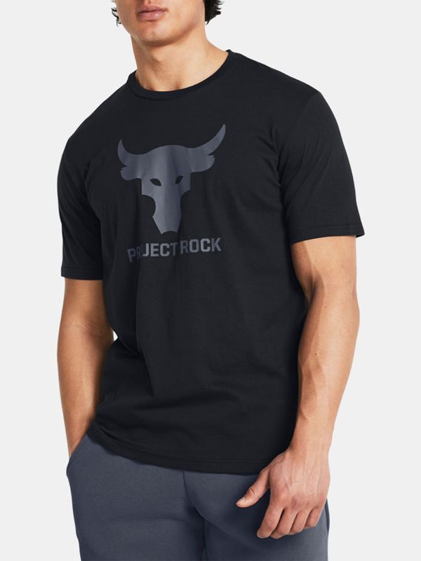 Under Armour Under Armour UA Project Rock Brahma Bull SS Majica crna