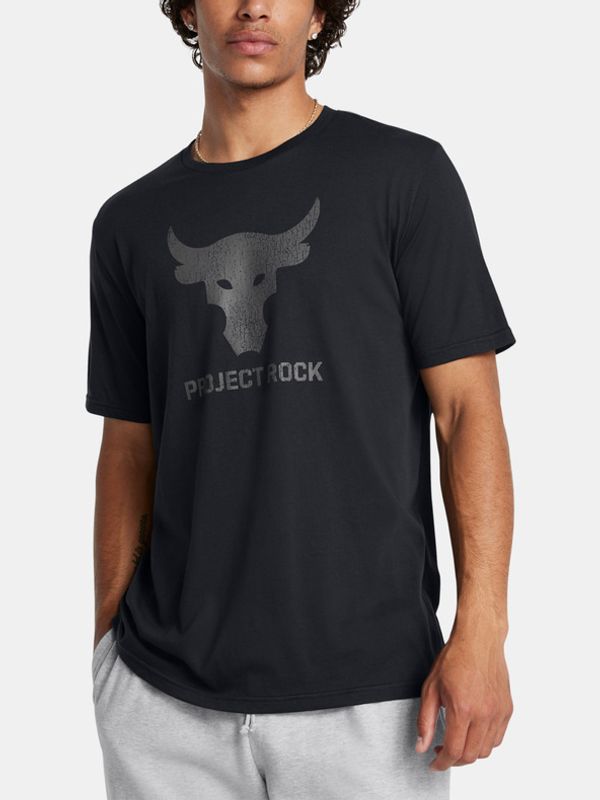 Under Armour Under Armour UA Project Rock Brahma Bull SS Majica crna