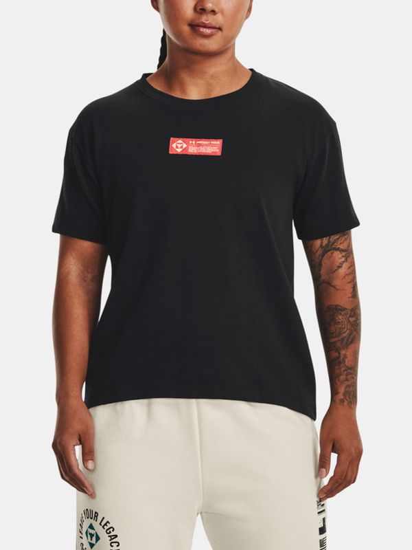 Under Armour Under Armour UA Project Rock Globe SS Majica crna