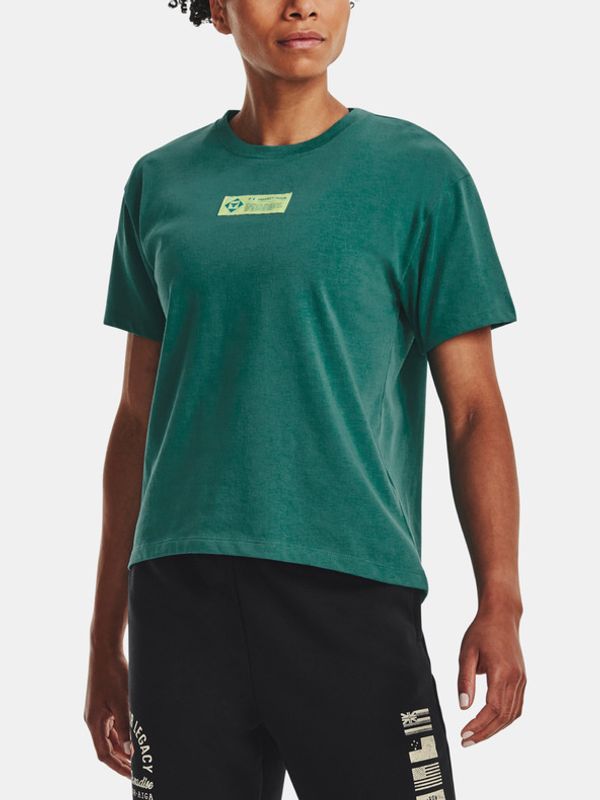 Under Armour Under Armour UA Project Rock Globe SS Majica zelena