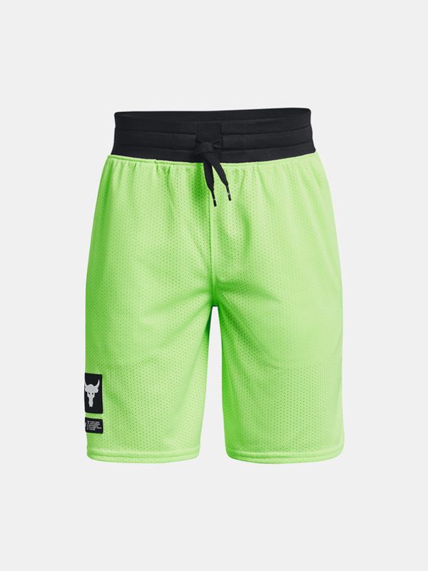 Under Armour Under Armour UA Project Rock Knit Kratke hlače dječje zelena