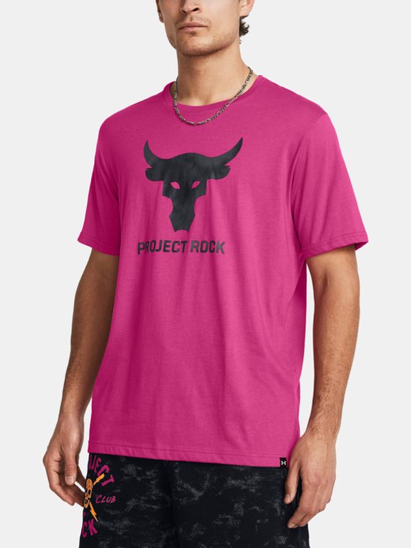 Under Armour Under Armour UA Project Rock Payoff Graphic Majica ružičasta
