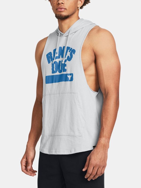 Under Armour Under Armour UA Project Rock Rents Due SL HD Majica bez rukava siva