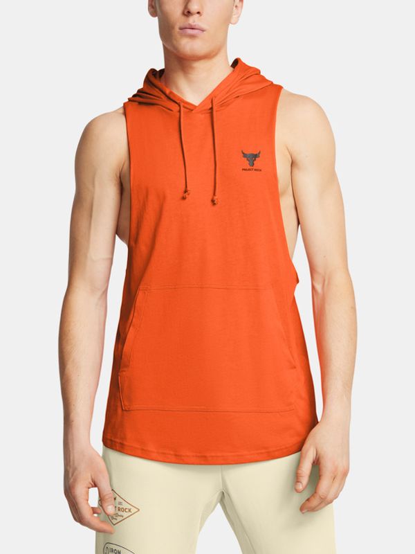 Under Armour Under Armour UA Project Rock SL HD Payoff Majica bez rukava narančasta
