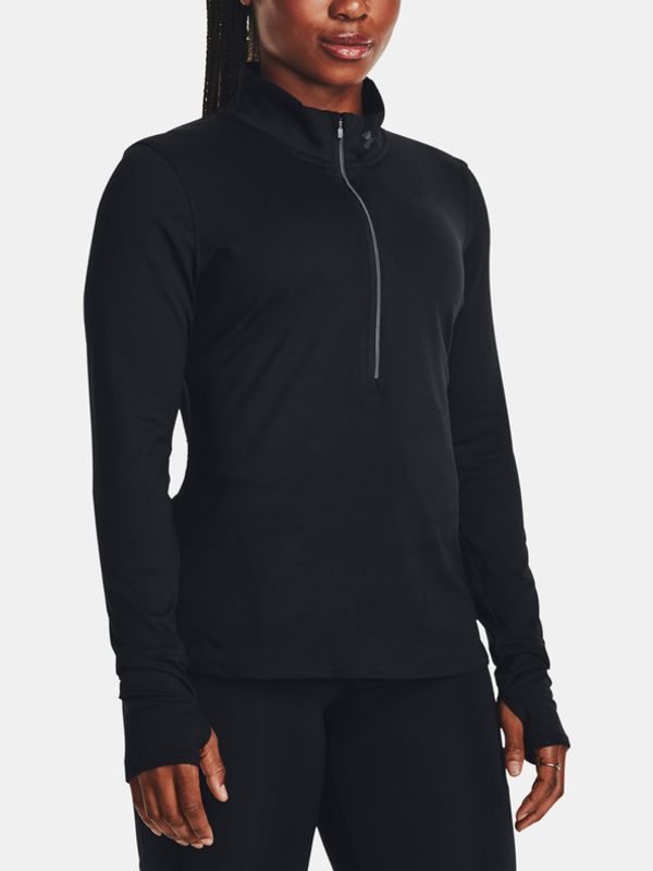 Under Armour Under Armour UA Qualifier Run 1/2 Zip Majica crna