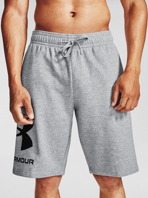Under Armour Under Armour UA Rival FLC Kratke hlače siva