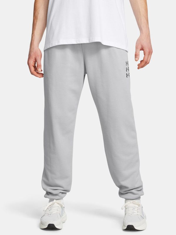 Under Armour Under Armour UA Rival Flc Txtr SND Hlače siva