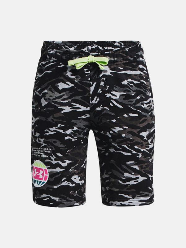 Under Armour Under Armour UA Rival Fleece Anaml Kratke hlače dječje crna