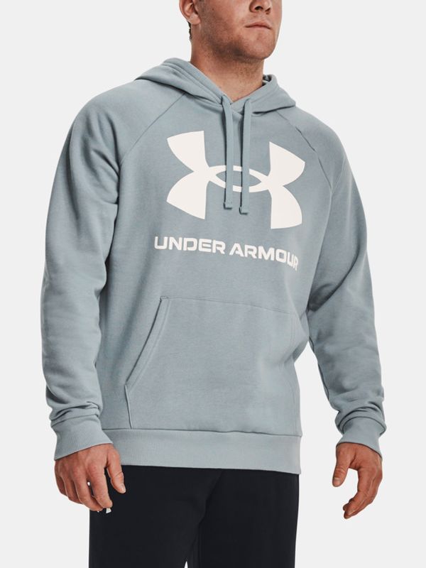 Under Armour Under Armour UA Rival Fleece Big Logo HD Majica dugih rukava plava