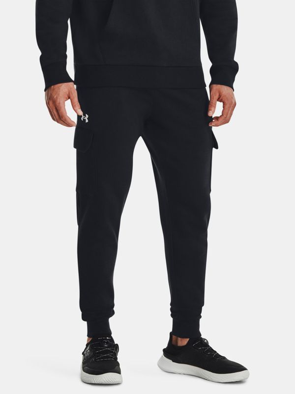 Under Armour Under Armour UA Rival Fleece Cargo Donji dio trenirke crna